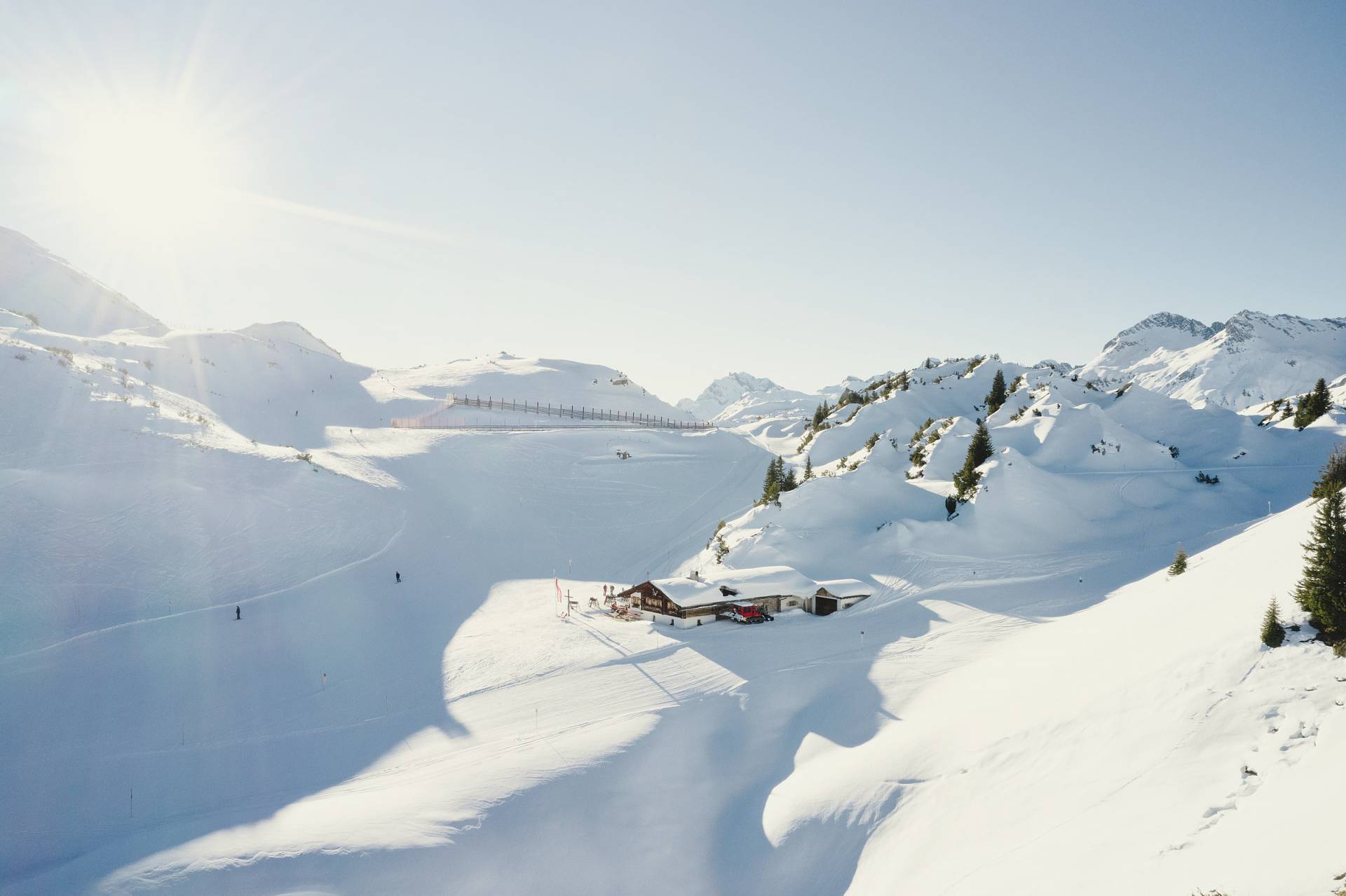 Alle Wege führen zur Kriegeralpe - Kriegeralpe Oberlech